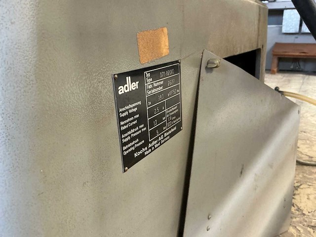 Adler 971-820-0 machetten dichtstikautomaat - afbeelding 2 van  8