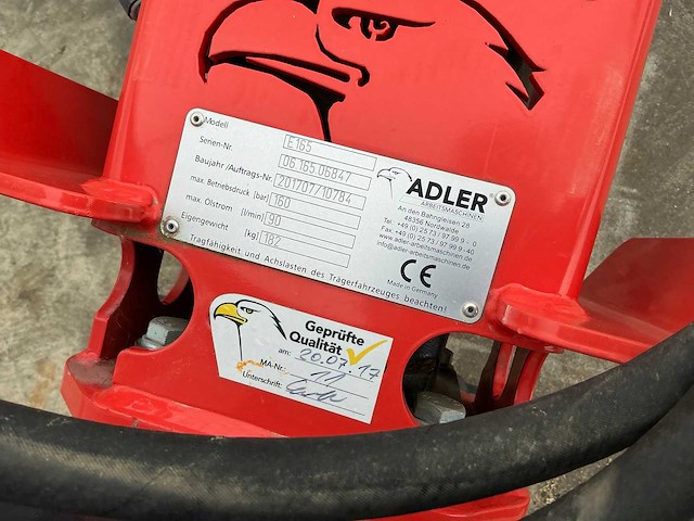 Adler e165 grondboor - afbeelding 7 van  7