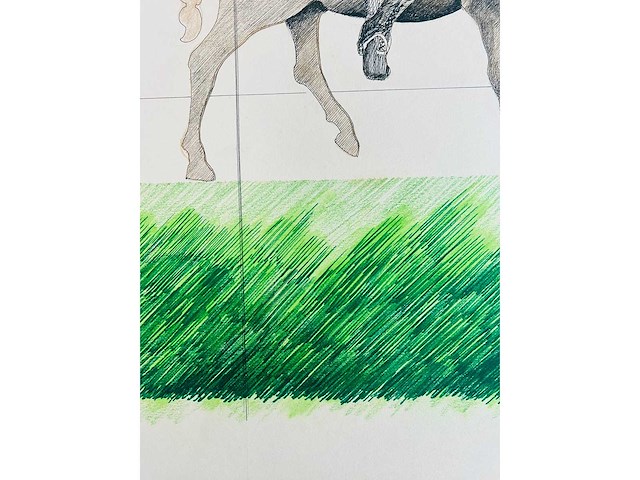 Adriaan de kruijff - ariadne rijdt op puzzle - origineel - afbeelding 9 van  9