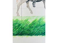 Adriaan de kruijff - ariadne rijdt op puzzle - origineel - afbeelding 9 van  9