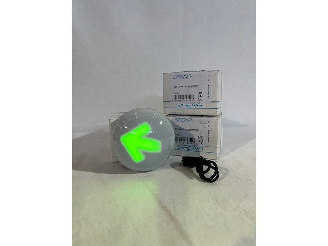 Aed - signal light - arrow green - lighting (4x) - afbeelding 1 van  2