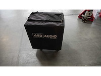 Aed audio - solid 15 subwoofer sand color incl cover - afbeelding 1 van  3
