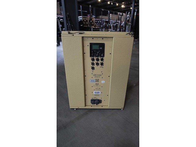 Aed audio - solid 15 subwoofer sand color incl cover - afbeelding 2 van  2