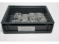 Aed rigg - snap light - silver (10x) - afbeelding 1 van  1