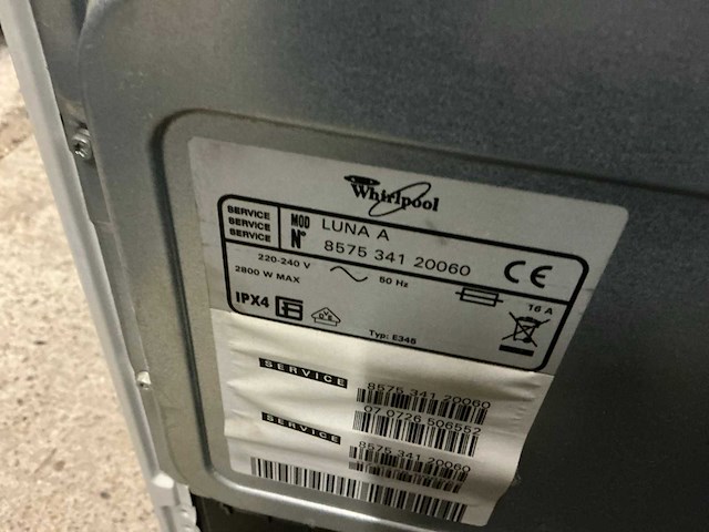 Aeg - whirlpool wasmachine + droogkast - afbeelding 8 van  8