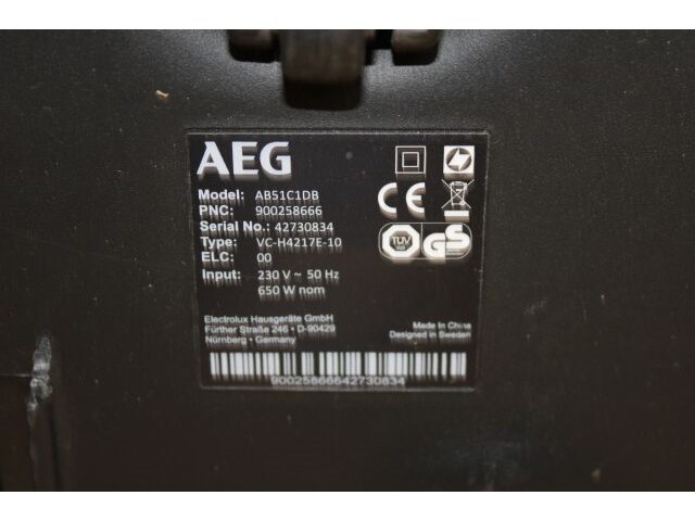Aeg clean 5000 stofzuiger met stofzak - afbeelding 11 van  11