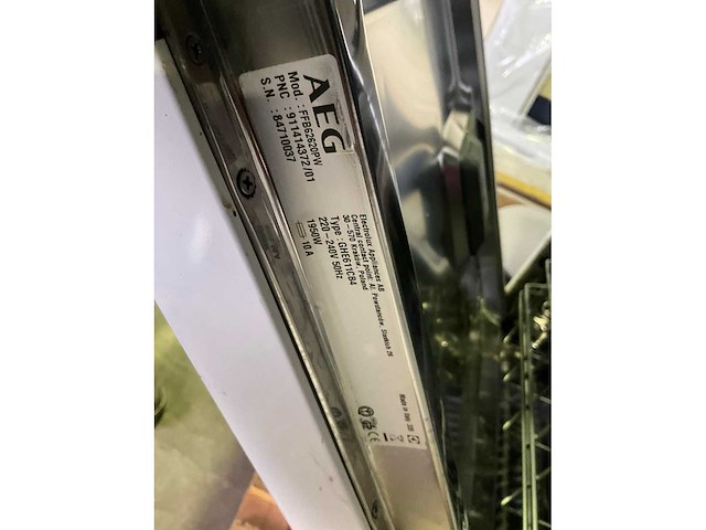 Aeg ffb62620pw vaatwasser - afbeelding 4 van  6