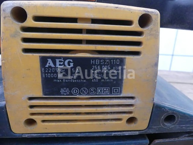 Aeg hbsz110 bandschuurmachine - afbeelding 4 van  4