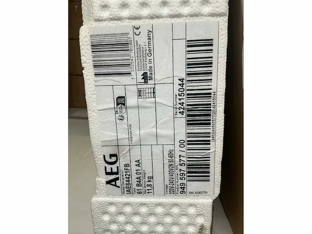 Aeg iae64421fb facet inductiekookplaat - afbeelding 3 van  3