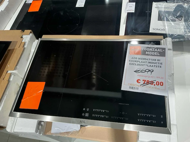 Aeg ike85471xb inductiekookplaat - afbeelding 4 van  5