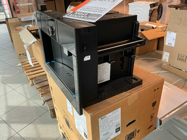 Aeg kkk994500b inbouw espressomachines - afbeelding 3 van  7