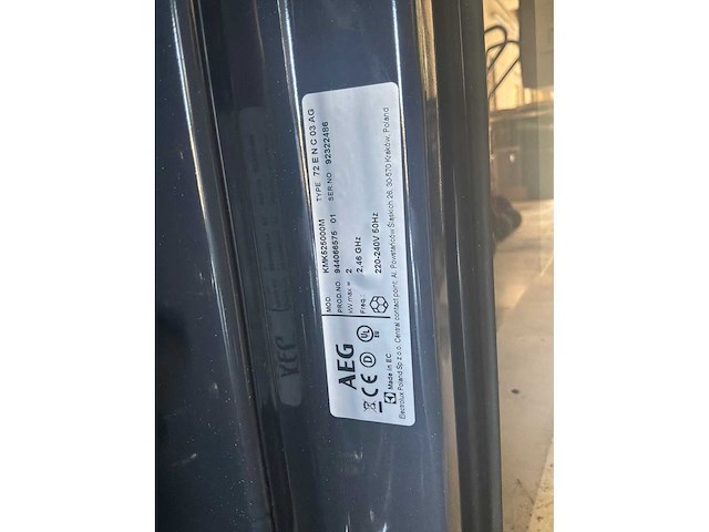 Aeg kmk525000m inbouw oven - afbeelding 4 van  4