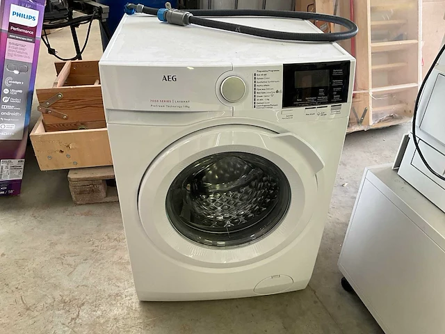 Aeg lf7b6856cbw wasmachine - afbeelding 1 van  6