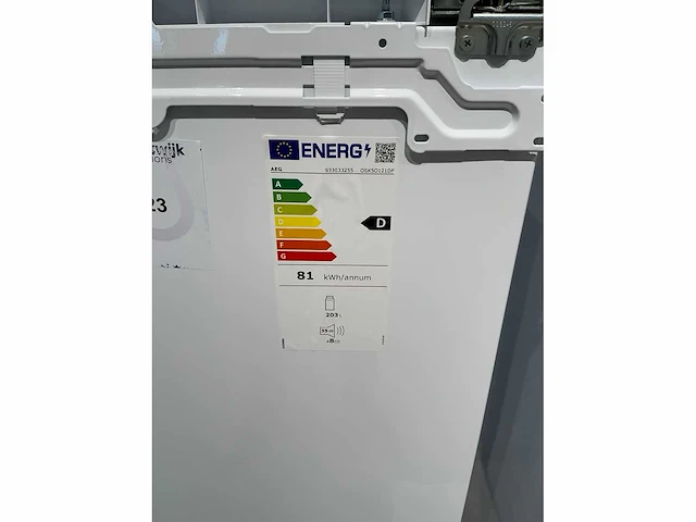 Aeg osk5o121df inbouwkoelkast - afbeelding 7 van  7
