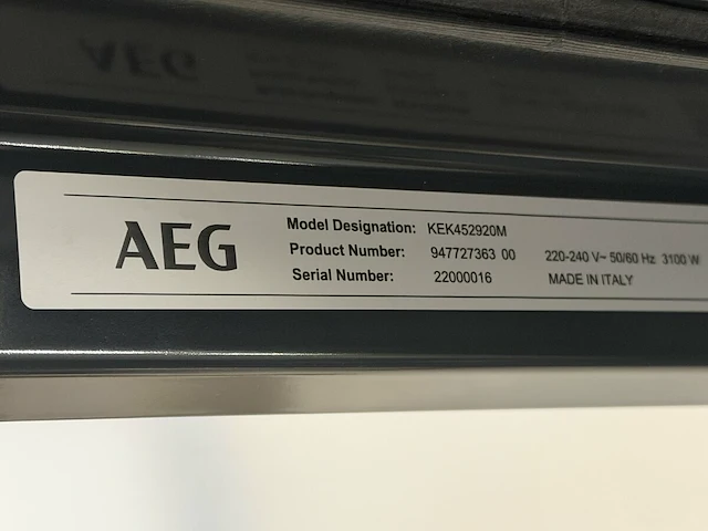 Aeg oven,47 cm hoog - afbeelding 6 van  8