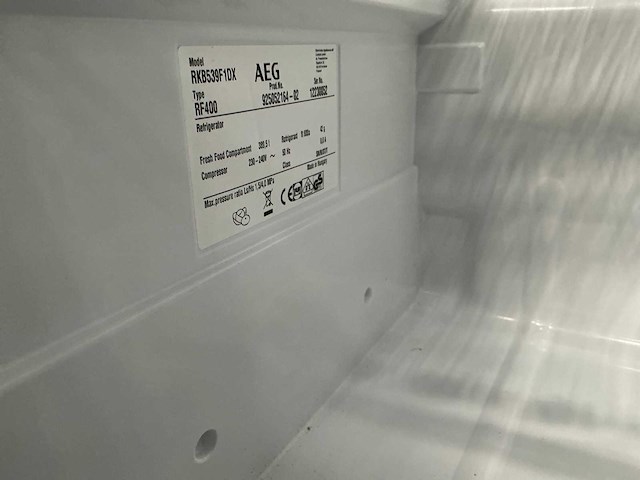Aeg rf400 koelkast - afbeelding 6 van  6