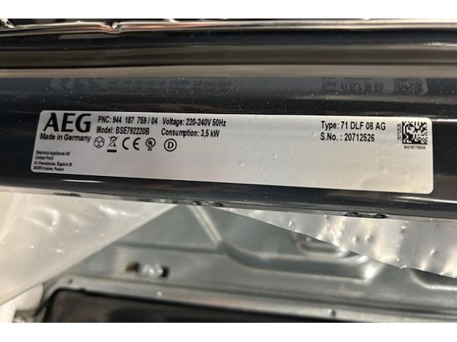 Aeg stoomoven - afbeelding 7 van  10