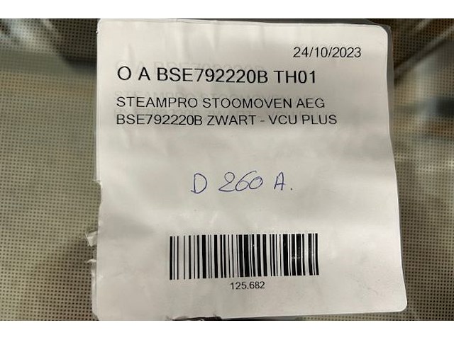 Aeg stoomoven - afbeelding 8 van  10