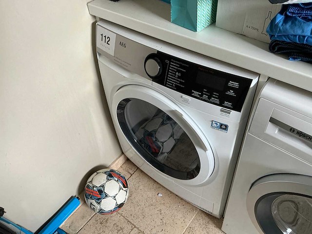 Aeg t8dee84w droogmachine - afbeelding 1 van  6