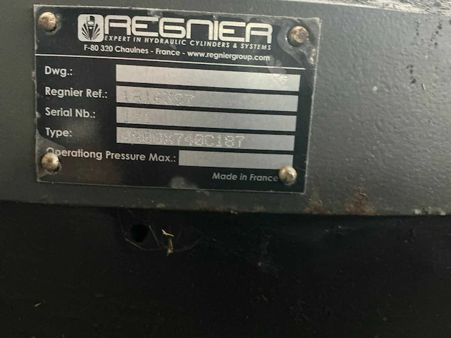 Aegnier hydraulische opspanpot - afbeelding 7 van  7