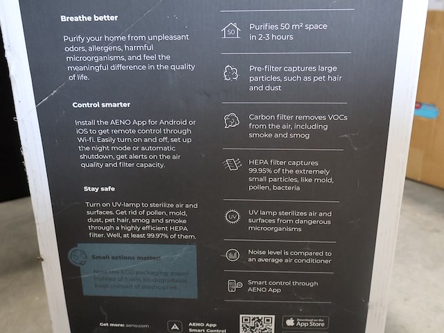 Aeno air purifier - afbeelding 3 van  4