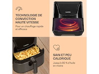 Aero vital deluxe airfryer 5l 1700w roestvrij staal zilver - afbeelding 5 van  5