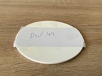 Afdekschijf (inlage) wit pp vr dk49 en pot venice 200ml overige verpakkingsmaterialen (12138x) - afbeelding 1 van  2