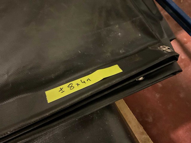 Afdekzeil (3x) - afbeelding 4 van  5