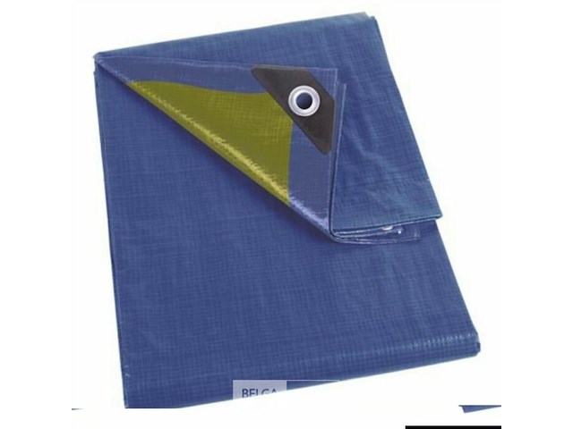 Afdekzeil tarpaulin 3 x 4 m, waterafstotend polyester 110 g/m² - afbeelding 1 van  6