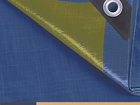 Afdekzeil tarpaulin 4 x 4 m, waterafstotend polyester 110 g/m² - afbeelding 5 van  6