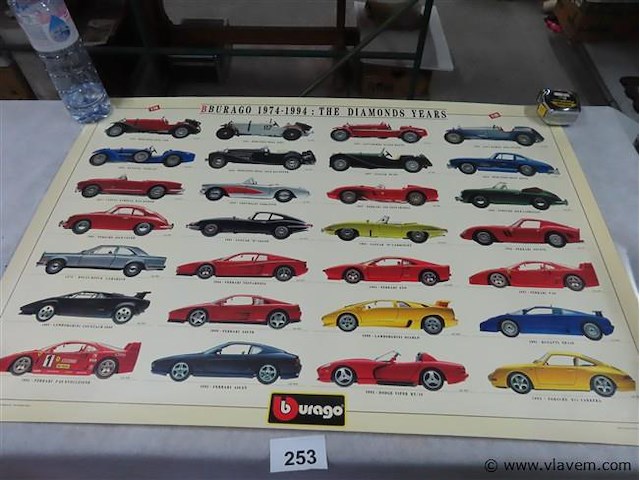 Affiche bburago - afbeelding 1 van  4