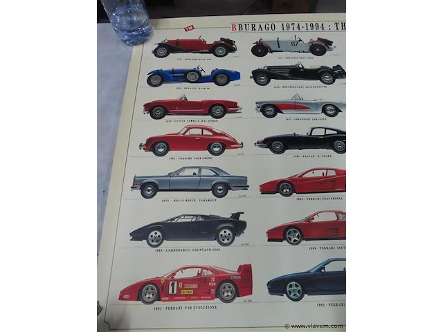 Affiche bburago - afbeelding 2 van  4