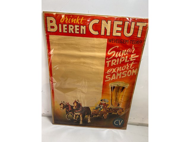 Affiche bieren cneut wevelgem tel,169 - afbeelding 1 van  2