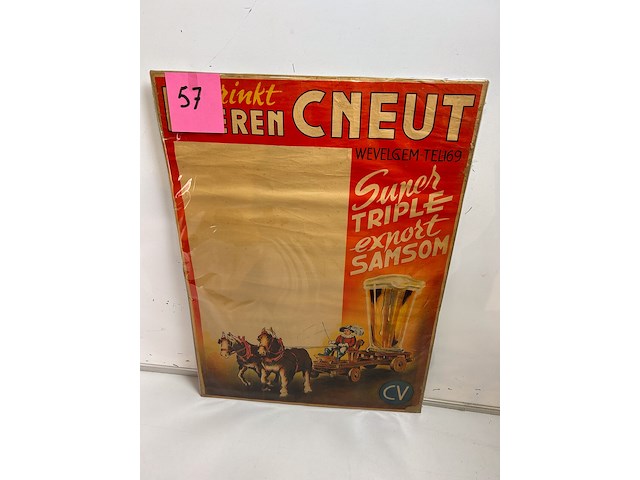 Affiche bieren cneut wevelgem tel,169 - afbeelding 2 van  2