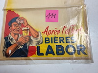 Affiche bières labor mons - afbeelding 2 van  2