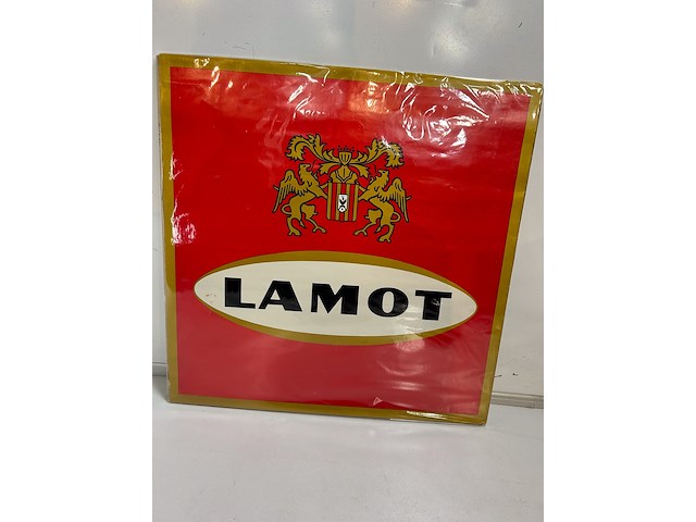 Affiche brouwerij lamot - afbeelding 1 van  2