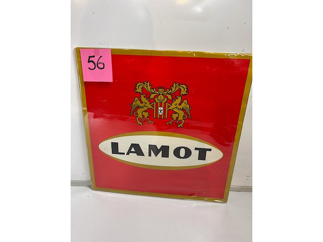 Affiche brouwerij lamot - afbeelding 2 van  2