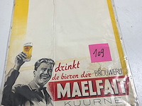 Affiche brouwerij maelfait kuurne - afbeelding 1 van  1