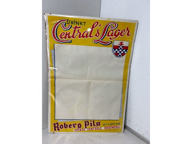 Affiche brouwerij roberg ieper tel.211 - afbeelding 1 van  1