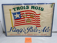 Affiche brouwerij trois rois menen 1946 - afbeelding 1 van  1