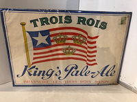 Affiche brouwerij trois rois menen 1946 - afbeelding 1 van  2