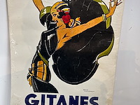 Affiche cigarettes gitanes - afbeelding 1 van  3