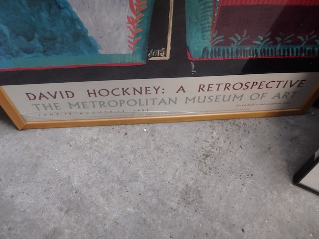 Affiche david hockney - afbeelding 2 van  2