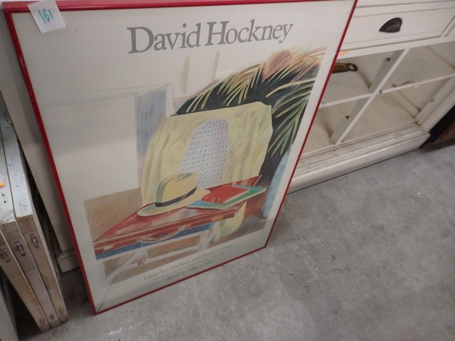 Affiche david hockney - afbeelding 1 van  3