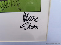 Affiche genummerd "beo de verschrikkelijke" marc sleen - afbeelding 4 van  5