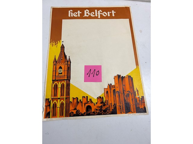 Affiche het belfort - afbeelding 1 van  1