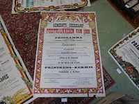 Affiche kermis serskamp 1908 - afbeelding 1 van  1