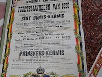 Affiche kermis serskamp 1925 - afbeelding 1 van  1