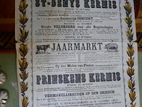 Affiche kermis serskamp 1928 - afbeelding 1 van  1