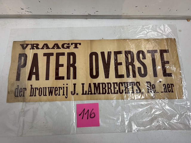Affiche lambrechts berlaar - afbeelding 1 van  1